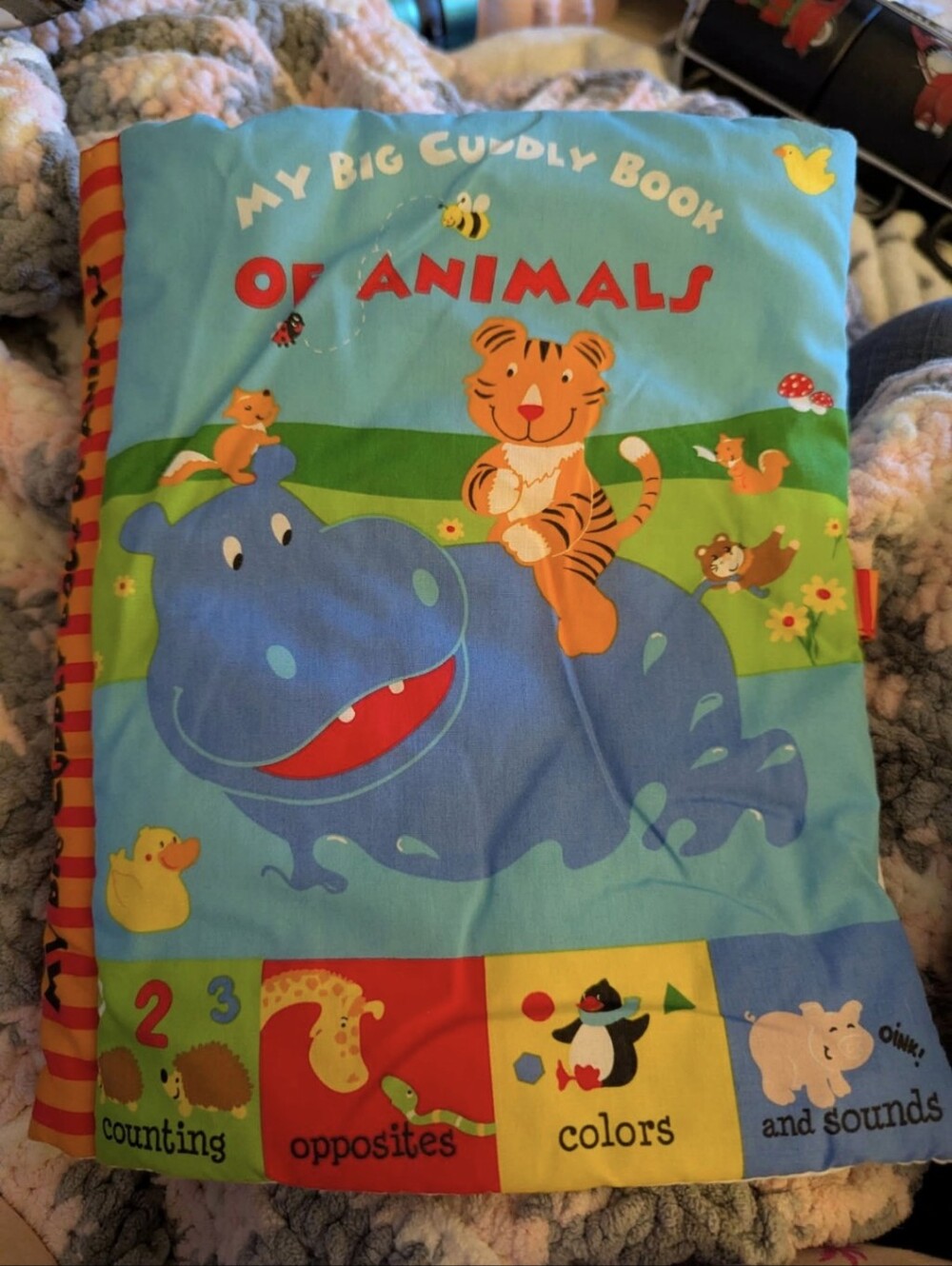 My Big Cuddly Book of Animals for Baby/Toddler Cloth Book